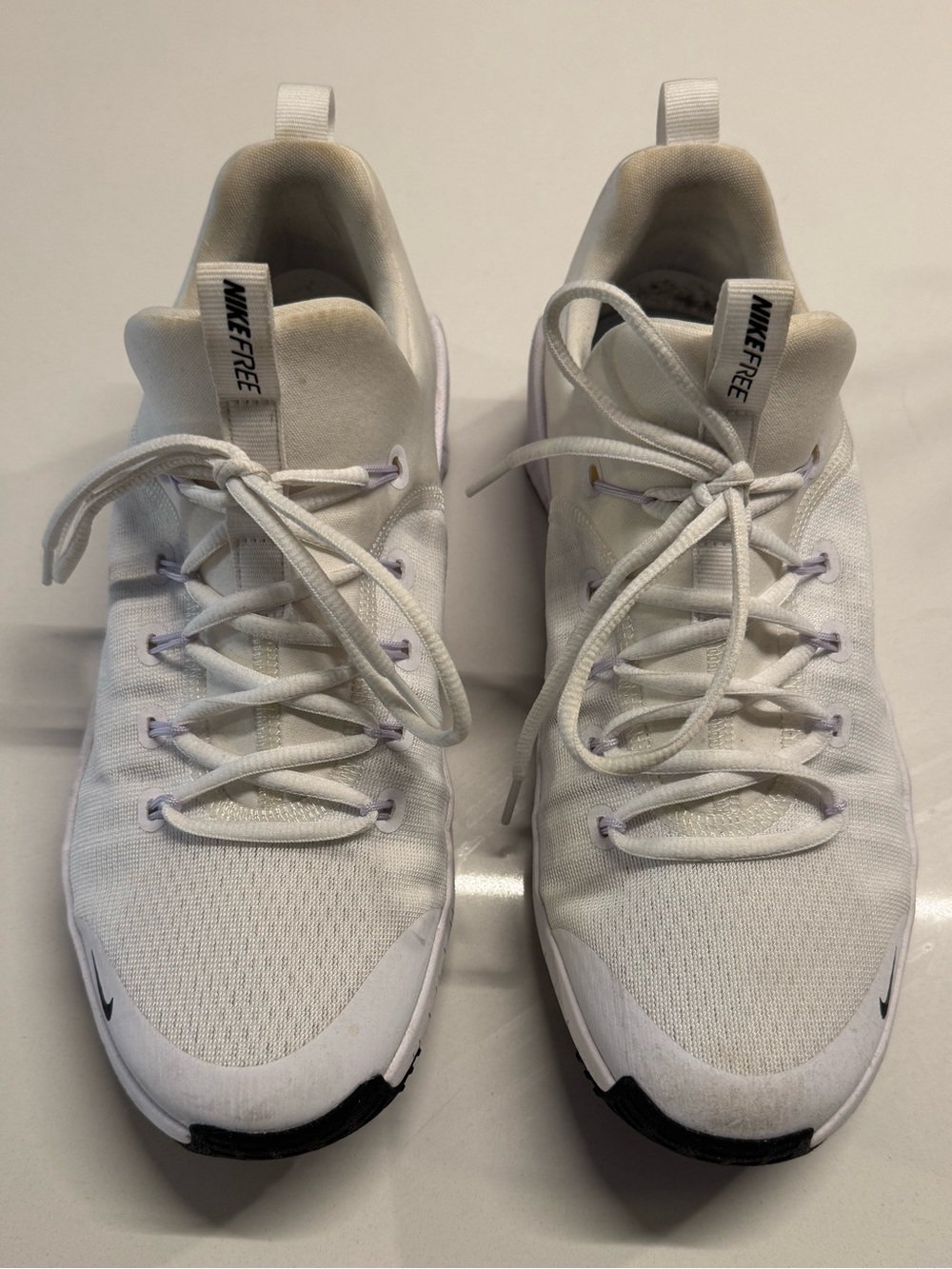 Nike Metcon 6 Men's Size 10 White Sneakers with Black Accents HM3754-100